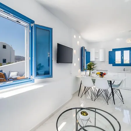 Villa Beautiful Santorini 2 Bedroom Private Pool Magical Sea Views *